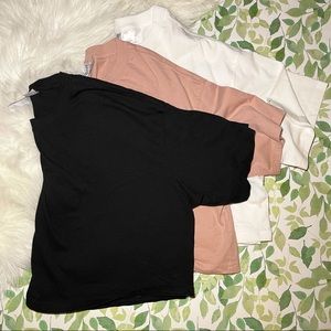 3-Pack H&M Crop Tops